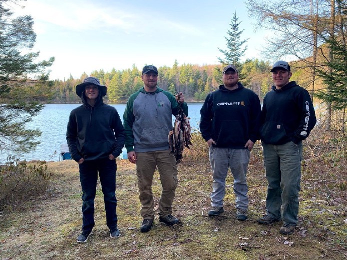 Fishing Land for Sale NY Man With Fish From Land And Camps