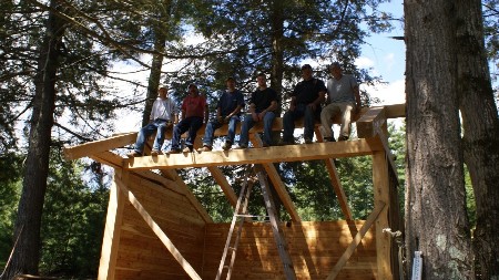 Photo of Land and Camp Crew on Building Site